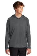 Blank Long Sleeve Hooded T-Shirt – Lightweight Hooded Shirt for Custom Printing