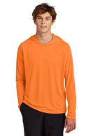 Blank Long Sleeve Hooded T-Shirt – Lightweight Hooded Shirt for Custom Printing