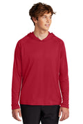 Blank Long Sleeve Hooded T-Shirt – Lightweight Hooded Shirt for Custom Printing
