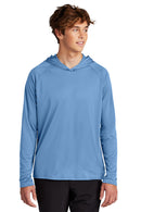 Blank Long Sleeve Hooded T-Shirt – Lightweight Hooded Shirt for Custom Printing